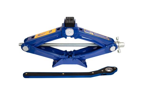 Домкрат KRAFT ромбический с трещоточной рукояткой 2 т. KT 800072